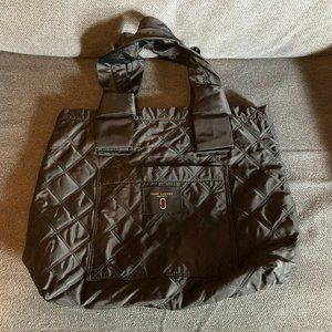 Marc Jacobs Quilted Nylon Tote HandBag Purse Light